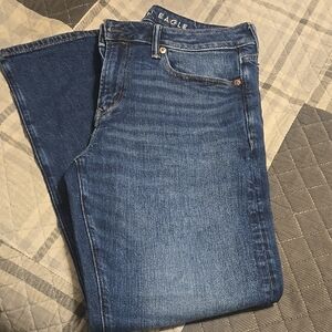 American Eagle Outfitters Dark Blue Bootcut Jeans